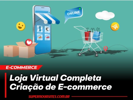 Loja Virtual Completa - Criação de E-commerce Profissional